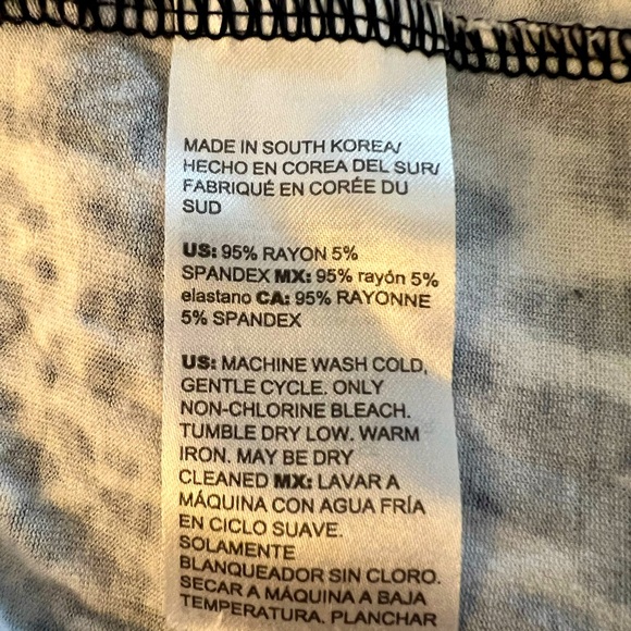 Chico's Black and Gold Baroque Print Tee. Soft. - Picture 8 of 9